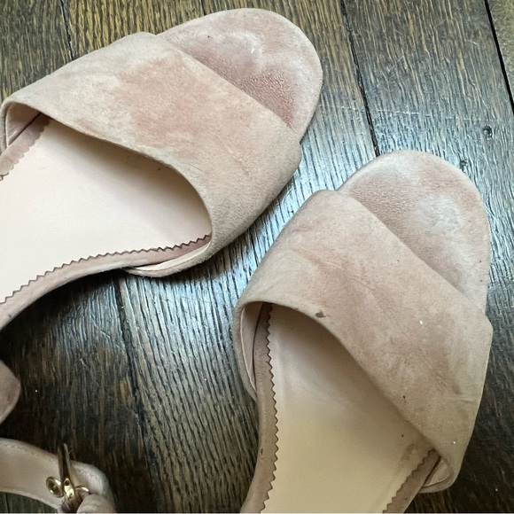 J. Crew Blush Pink Block Heel Sandals - Picture 8 of 8